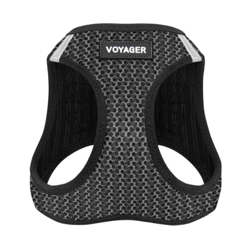 Voyager Step in Air Dog Vest Harness (Gray 2-Tone / XS (Chest: 13 - 14.5"))