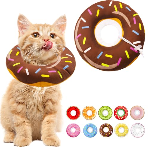 Cat Cone Collar Soft (Brown / Small)