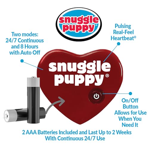 Snuggle Puppy Heartbeat Toy (Golden)