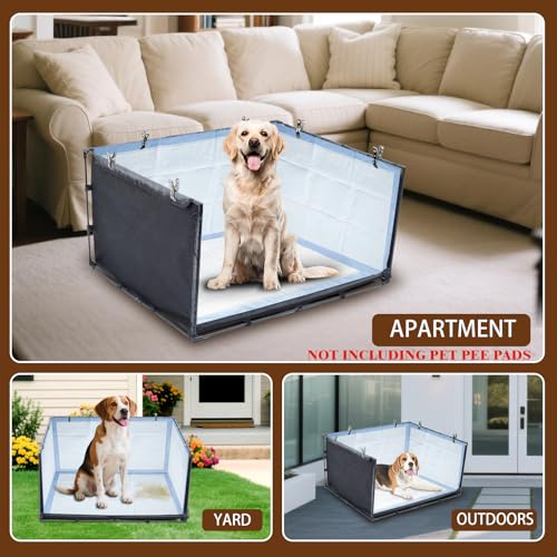Dog Litter Box Indoor for Medium Dogs (Large)