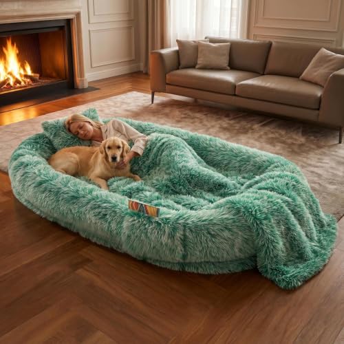 Human Dog Bed (Gradient Green)