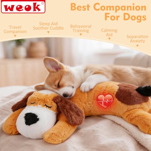 Heartbeat Puppy for Dogs (big brown and white)