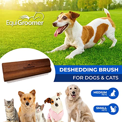 5 Inch Undercoat Deshedding Brush for Dogs & Cats (5 Inch / Mahogany)