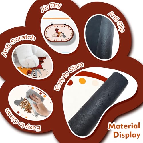 Dog Feeding Mat 24''x16'' (24''x16'' / Cat Dog)