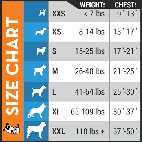 for Dogs Calming Anxiety Vest (Heather Grey / Small)
