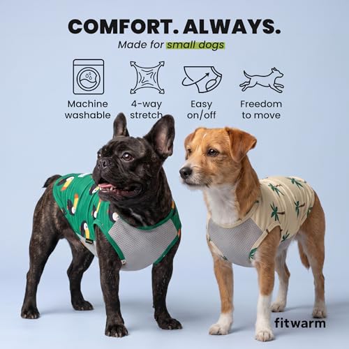 2 Pack Toucan & Palm Tree UPF 50+ Sun UV Protection Dog Shirt (XX-Large / Toucan & Palm Tree)