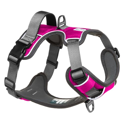 Embark No Pull Dog Harness (L / Pink)