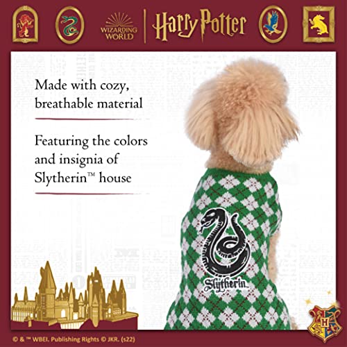 Slytherin Dog Sweater (Slytherin / Medium)
