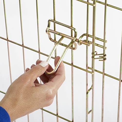 MidWest 30 Inch Exercise Pen (Gold Zinc w/ Door / 30" H)