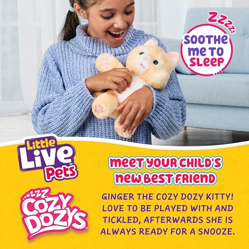 Cozy Dozys Ginger The Pet Cat Toy (Ginger The Kitty)