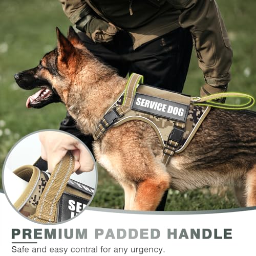 Tactical Dog Harness (Small / Desert Camo)