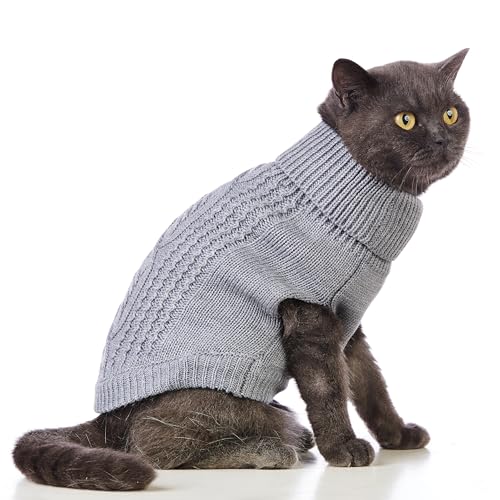 Cat Sweater Stretchy (Grey / Small)