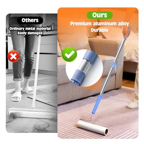 Large Lint Roller for Pet Hair Extra Sticky