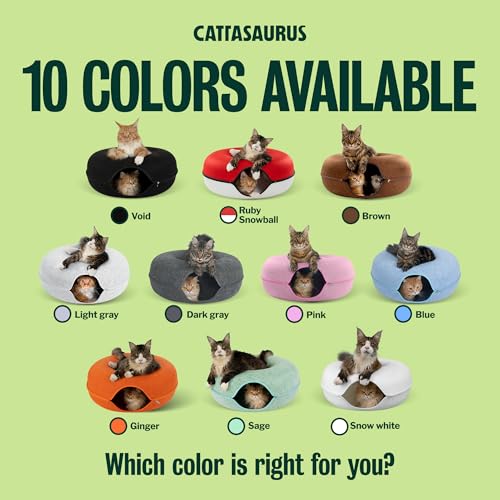 Peekaboo Cat Cave Donut for Multiple & Large Cats up to 30 (Dark Gray / Jumbo)