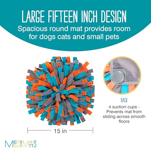 Round Snuffle Mat for Dogs