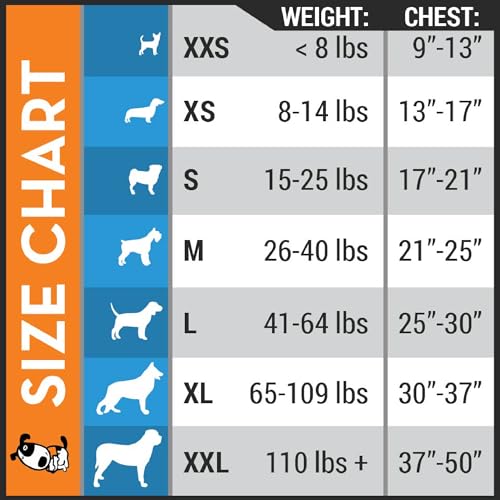for Dogs Calming Anxiety Vest (X-Small / Platinum)