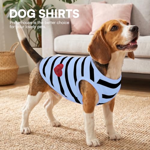 Dog Shirts for Small Dogs (Blue-Vest / Small)
