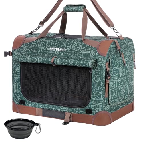 Extra Large Cat Carrier Soft Sided (Green)