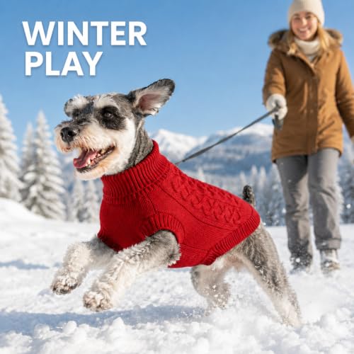Small Dog Sweaters (red / X-Small)