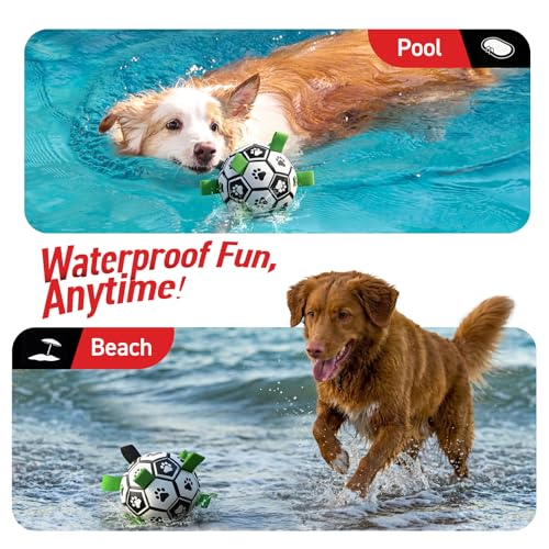 Dog Toys Dog Balls (Black Green / 6 Inch)