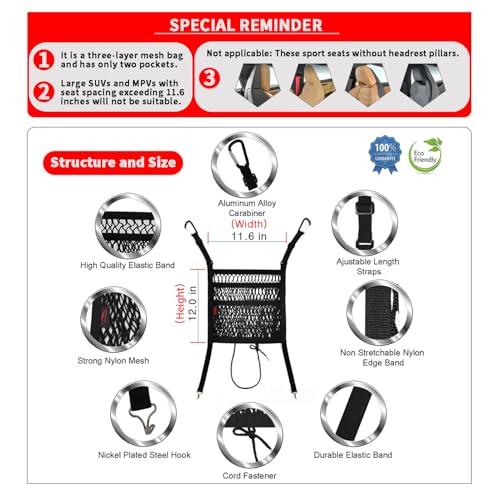 Car Organizer Between Front Seats