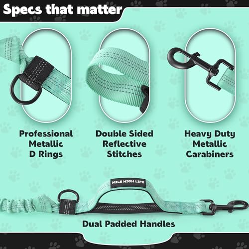 Hands Free Leash (Soild Teal / 7FT Hands Free)