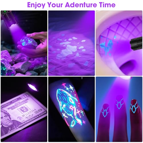 UV Flashlight (Black)
