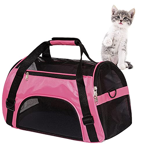 Pet Carrier Soft (Medium-Pink)