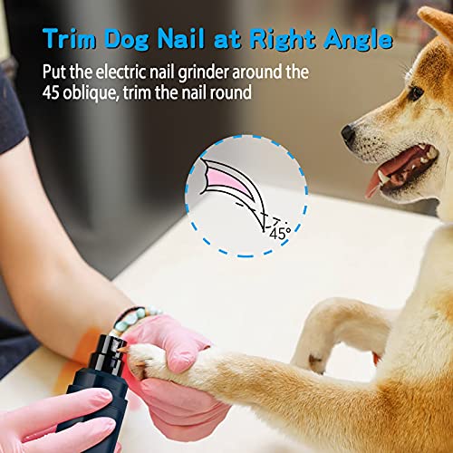 Dog Nail Grinder Upgraded (B-dark Blue)
