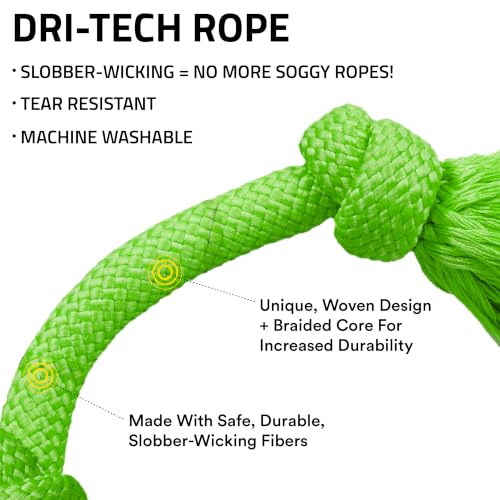 Tug Rope Dog Toys for Medium Dogs (Medium / Sweet Potato)