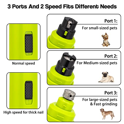 Dog Nail Grinder Upgraded (Green)