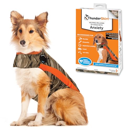 for Dogs Calming Anxiety Vest (Camo / Large)