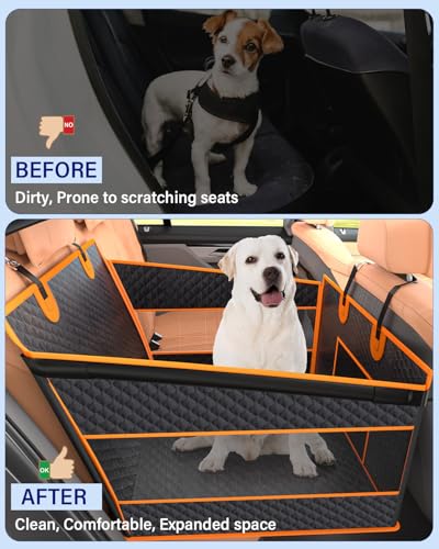 Dog Car Seat for Large Dogs (Large / Black)