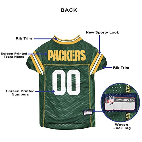 NFL GREEN BAY PACKERS DOG Jersey (XX-Large / Green Bay Packers)