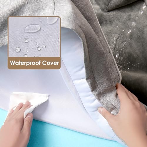 Orthopedic Extra Large Dog Bed (Grey / 44.0"l X 32.0"w X 6.5"th)