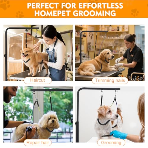 Adjustable Pet Grooming Arm with Clamp for Small & Medium Large Dogs (Style 1 / Small)