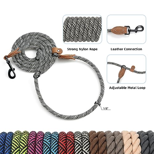 Hands Free Dog Leash (White / 7FT Hands Free)