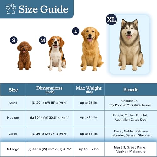 Orthopedic Dog Bed (Tan / X-Large)