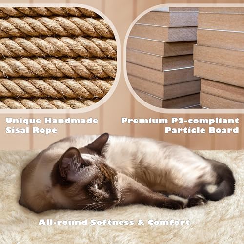 54in Cat Tree Tower (Beige / 54in)