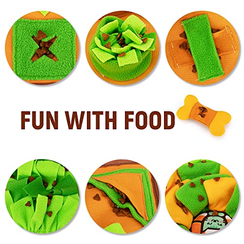 Snuffle Mat Dog Enrichment Feeding Mat (D)