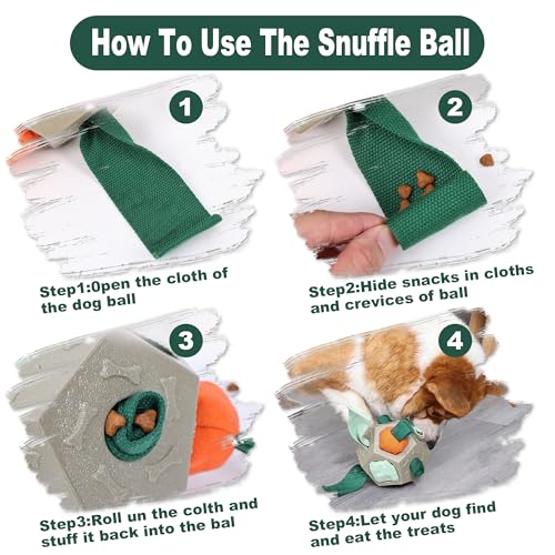 Dog Puzzle Toy (Apricot)
