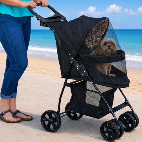 No Zip Happy Trails Lite Pet Stroller