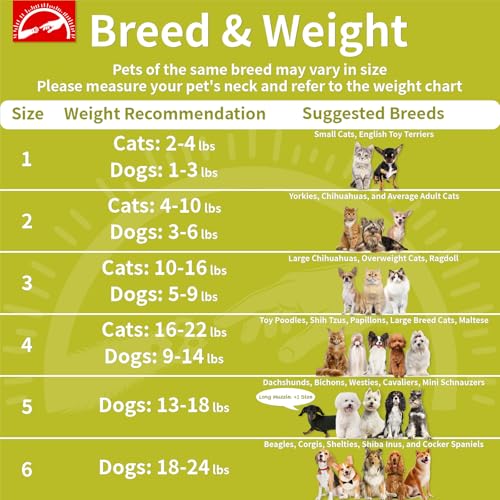 Soft Dog Cone for Small Dogs & Cats (Green (Small Dogs Cone) / 6 (Neck:11"-14"))