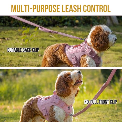 Tactical Dog Harness No (X-Small / Pink)