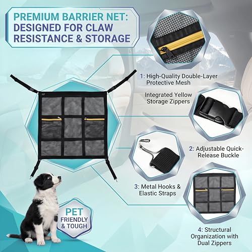 Universal Dog Car Barrier for SUV