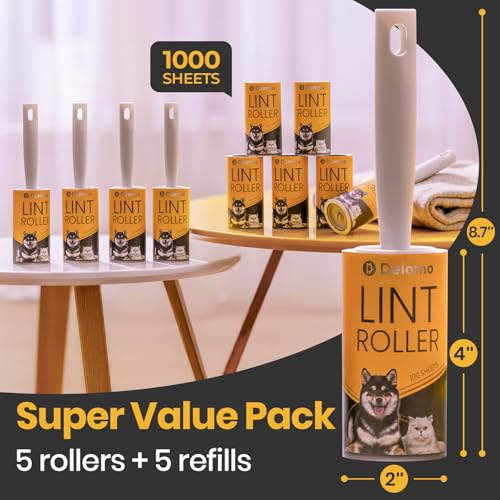 Lint Roller for Pet Hair Extra Sticky