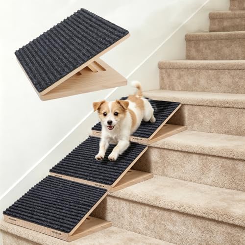 Adjustable Dog Ramp for Stairs (3 PACK)