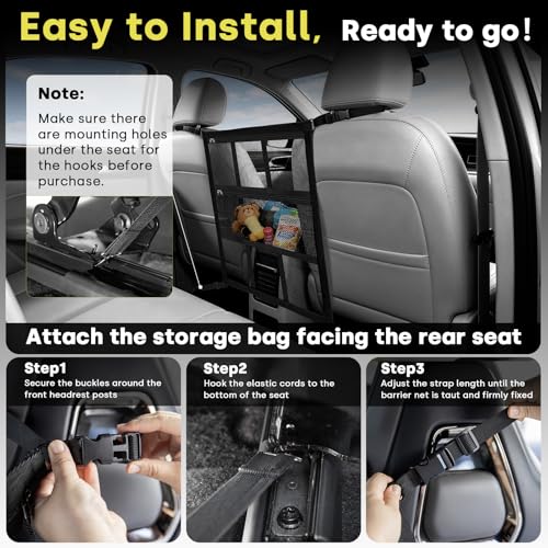 Upgraded Dog Car Barrier