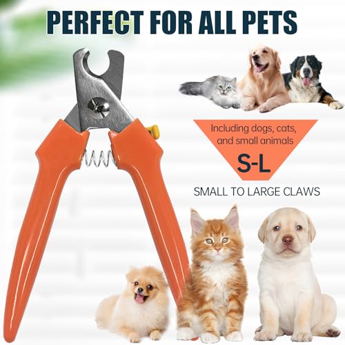 Dog Nail Clippers #767C w (Red)