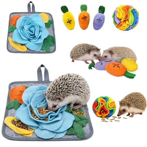 5Pcs Hedgehog Foraging Toy